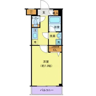クレヴィスタ柴又【2階】の間取り