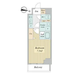 トゥールタ春日町【4階】の間取り
