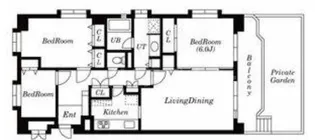 LEO拾八番館【1階】の間取り