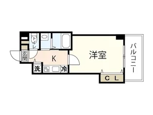 クレスト池之子【6階】の間取り