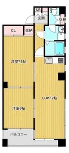 PEARL上幟【4階】の間取り