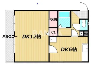 マンション戸田【1階】の間取り