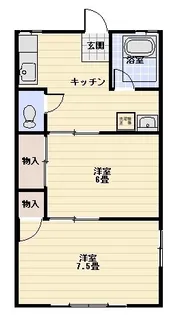リバース(常磐関船町迎)【1階】の間取り