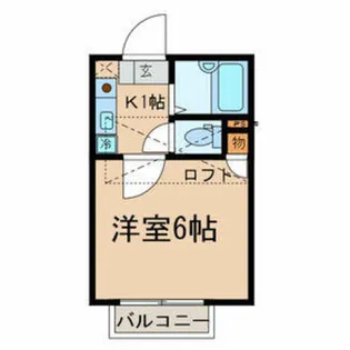 ジュネスひばりヶ丘【2階】の間取り