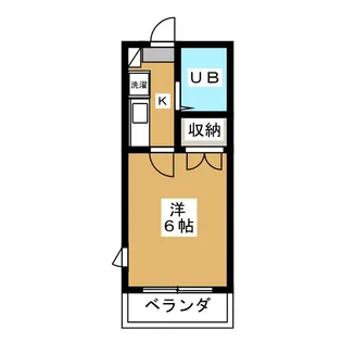 サンシャイン玉川【1階】の間取り
