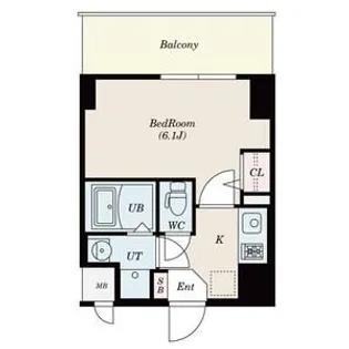神戸国香通フュチュール【15階】の間取り
