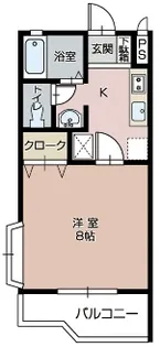 パークミラコスタA【2階】の間取り