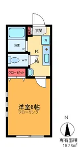 アリビオIII【2階】の間取り