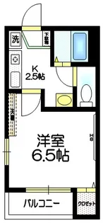 東京都中野区沼袋1【マンション】の間取り