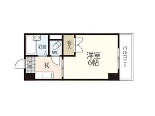 F-style Namiki-dohri【4階】の間取り