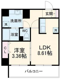 ETERNA NAGOYA【5階】の間取り