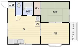 ルミエール7【2階】の間取り