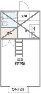 クロノス茅ヶ崎【2階】の間取り