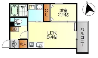 レジデンシャル広(仮称)【1階】の間取り