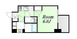 1Kの間取り画像