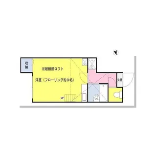 神楽坂ヒルサイドコート【1階】の間取り