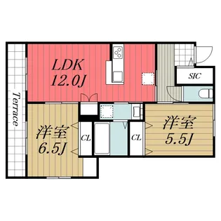 千葉県千葉市中央区宮崎町【マンション】の間取り