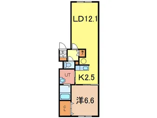 CASA LESSAGE【1階】の間取り