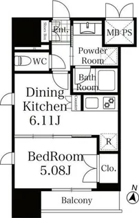 リージア上杉一丁目【3階】の間取り
