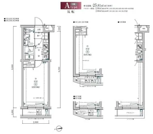 SQUARE CITY NAKAMAGOME【5階】の間取り