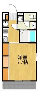 神奈川県横浜市神奈川区高島台【アパート】の間取り