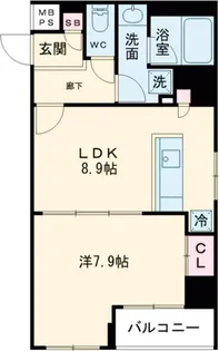 東京都墨田区東向島3【マンション】の間取り