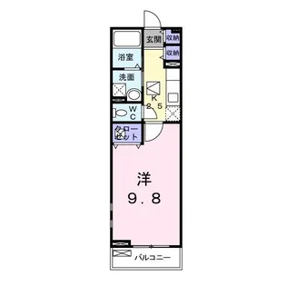 長野県長野市若里7【アパート】の間取り