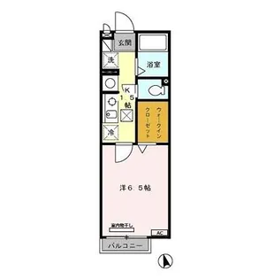 東京都八王子市台町4【アパート】の間取り