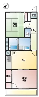 アーバンビル【3階】の間取り