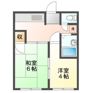 オプス正雀【3階】の間取り