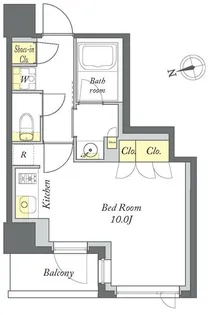 東京都江東区平野2【マンション】の間取り