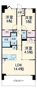 サンクレイドル浦安III【3階】の間取り