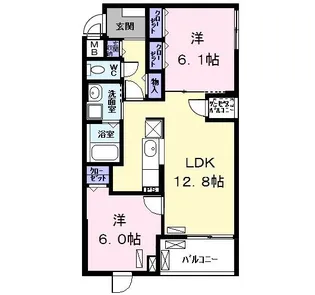 しらさぎ【2階】の間取り