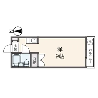 ファミールクルス【2階】の間取り