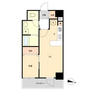 ヴェルジュコートI【3階】の間取り