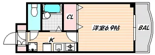 千葉県船橋市本郷町【マンション】の間取り