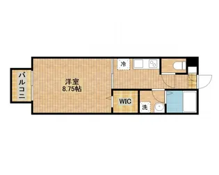 東京都日野市豊田1【アパート】の間取り