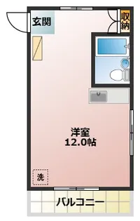 クレアール椎名町【2階】の間取り