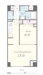 JPT RESIDENCE【4階】の間取り