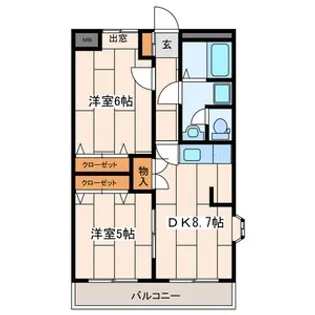 メゾン・ラフィール【3階】の間取り