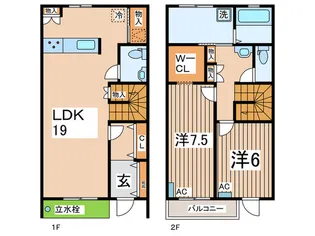 ピオーネコートの間取り
