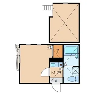 シャンテ羽田【3階】の間取り