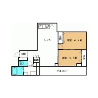 KKE【4階】の間取り