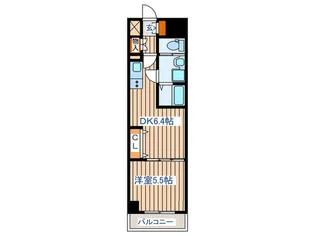 アスコット苦竹駅前【2階】の間取り