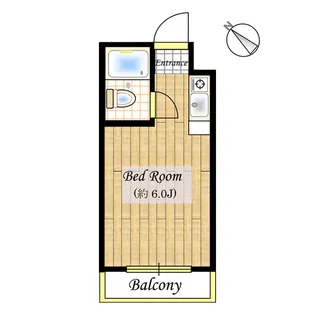 東和プラザAB館【7階】の間取り