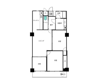 GSハイム山手【2階】の間取り