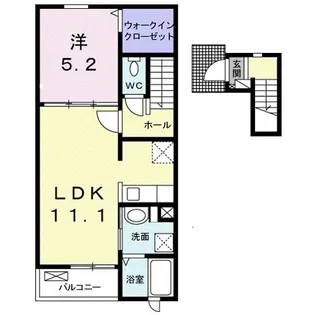サニーヒルズ湘南【2階】の間取り