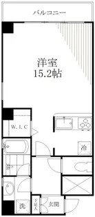 ル ポン・デスポワール【5階】の間取り