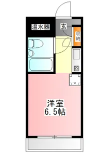 シャンブルド日野【4階】の間取り