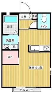 プランドールKK【2階】の間取り